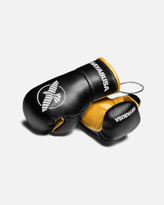 Guantes de boxeo Hayabusa Mini – Negro/Oro