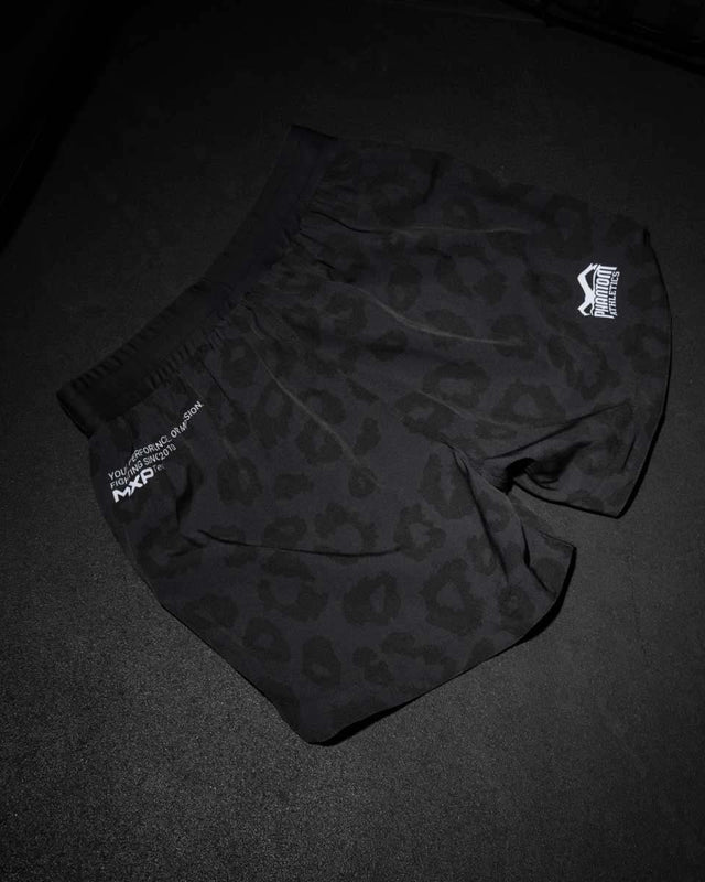Pantaloni scurți MMA Phantom Athletics Fusion – Panther Negru