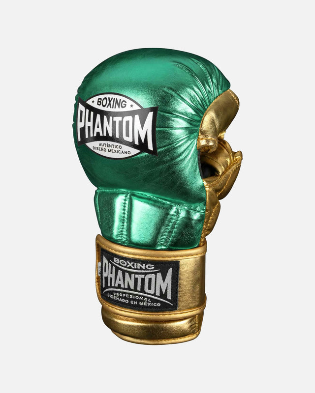 Phantom Athletics MMA-Handschuhe Mexico – Grün/Gold