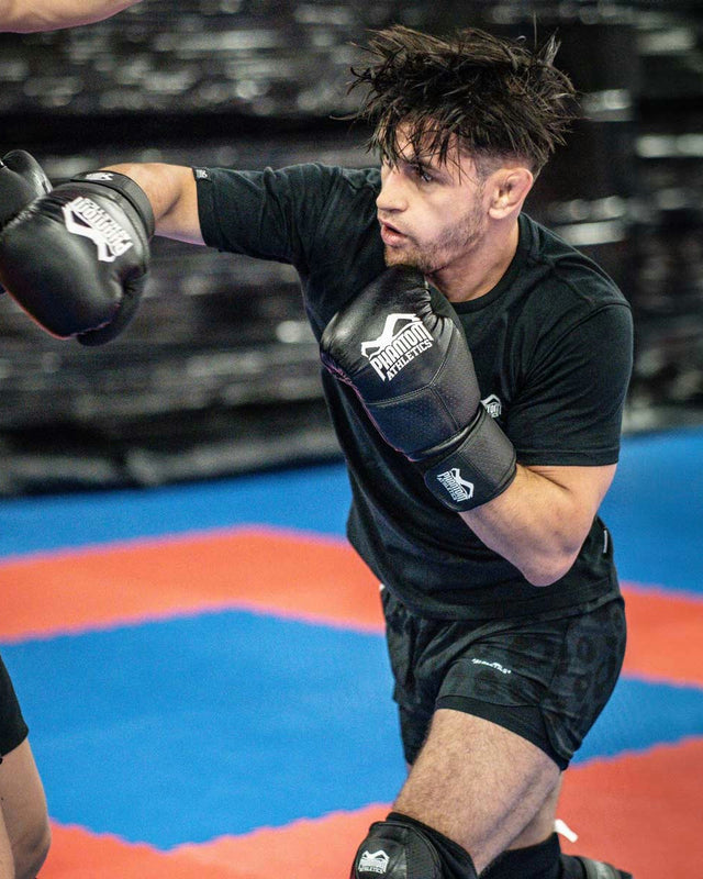 Pantaloni scurți MMA Phantom Athletics Fusion – Panther Negru