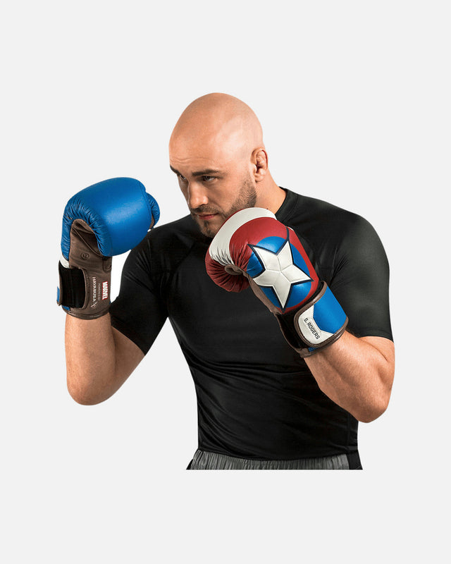 Hayabusa x Marvel Boxningshandskar Captain America – Röd/Vit/Blå