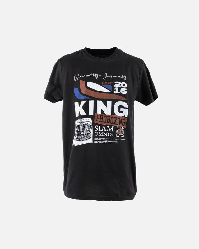 King Pro Boxing T-shirt Omnoi – Sort