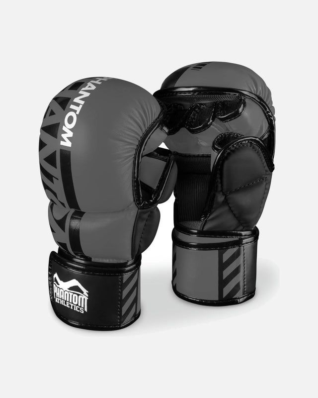 MMA rukavice Phantom Athletics APEX – Černá/Šedá
