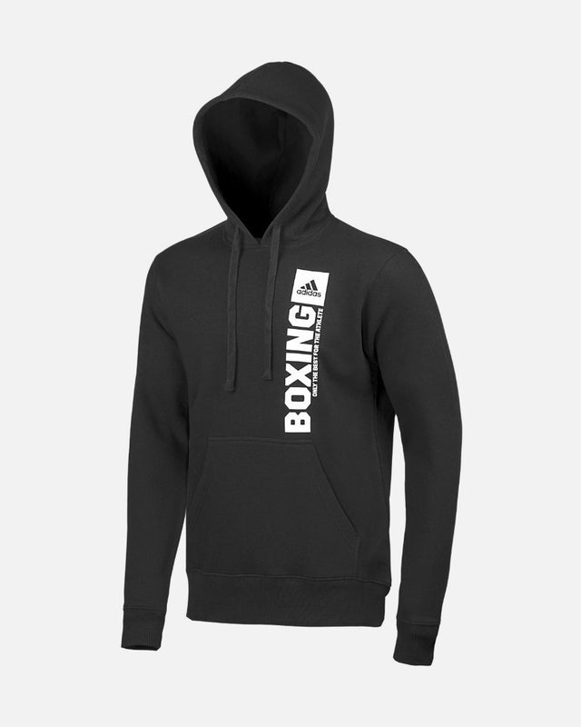 Adidas Hoodie Community Vertical Boxing – Czarny/Biały
