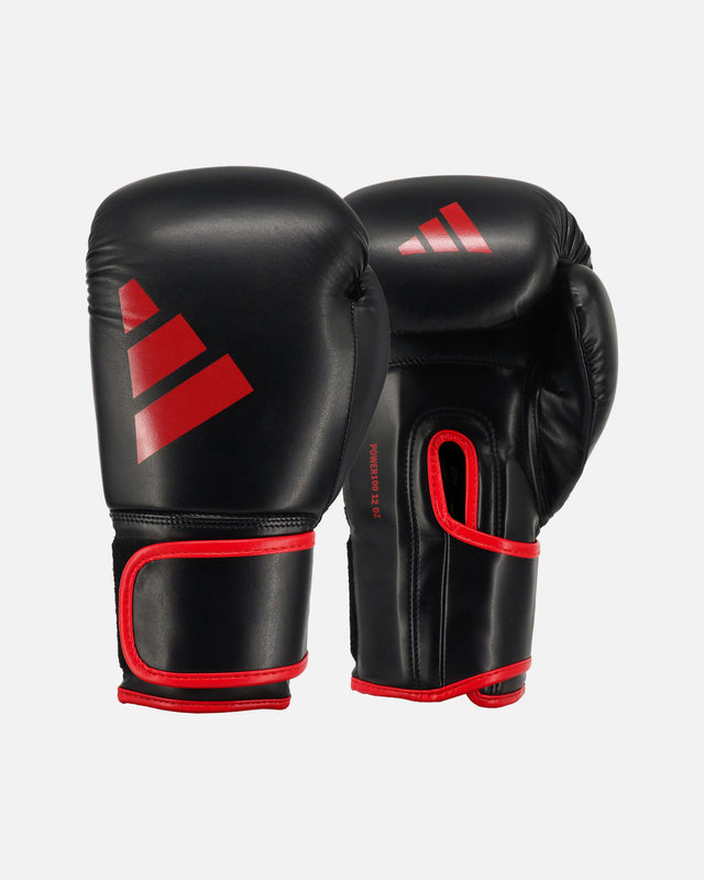 Guantoni da boxe Adidas Power 100 – Nero/Rosso