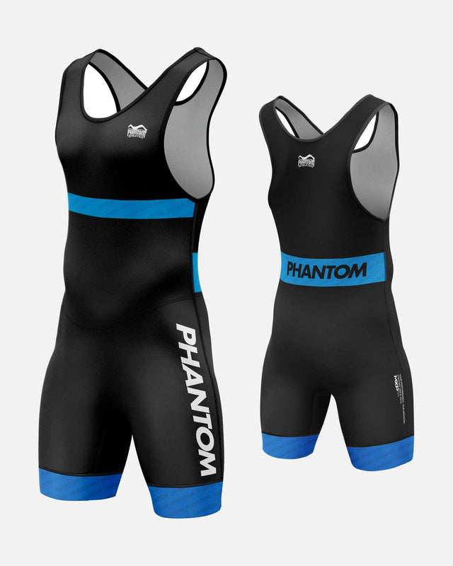 Phantom Athletics Worstelsinglet Raptor - Rot/Blau