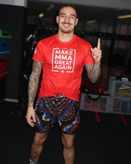 Phantom Athletics Trainingsshirt EVO Make MMA Great Again – Czerwone