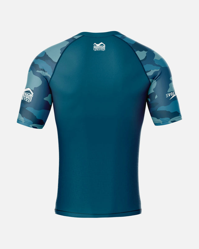 Rashguard Phantom Athletics Warfare – Camo Bleu Marine