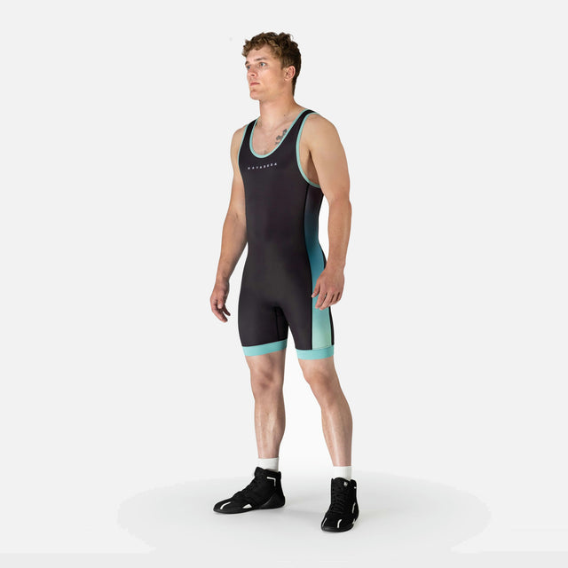 Hayabusa Worstelsinglet Surge Mænds Brydesinglet - Blå