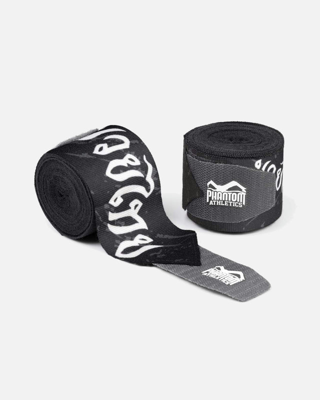 Bandes de boxe Phantom Athletics Muay Thai – Noir