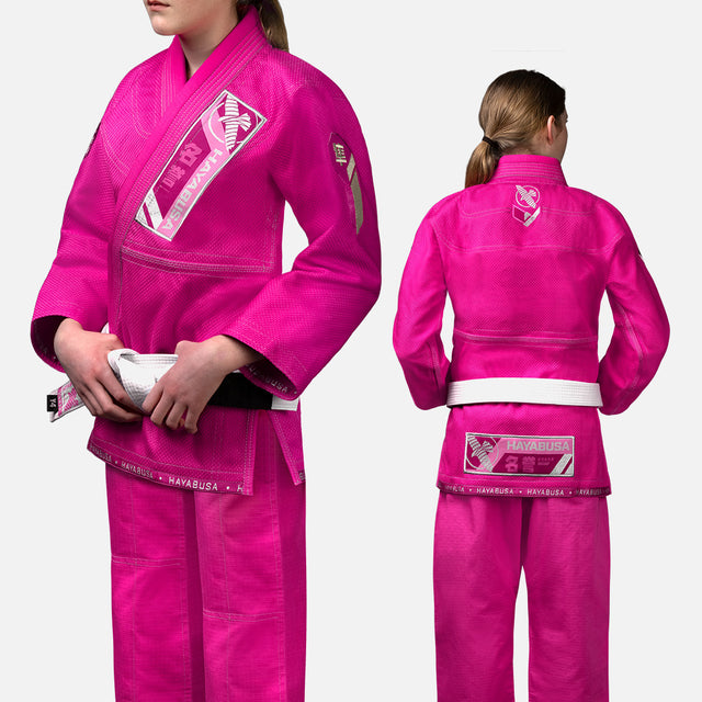 Hayabusa BJJ-gi Ascend Børn - Lyserød