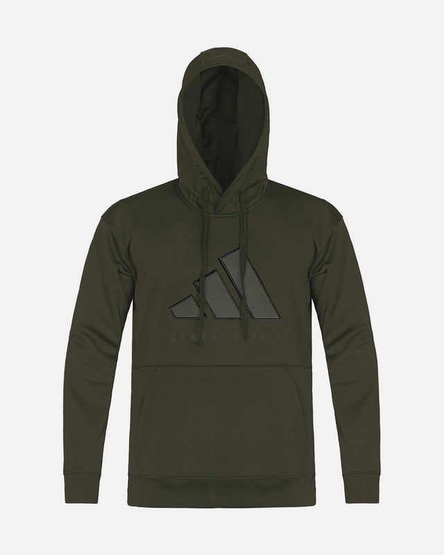 Adidas Hoodie Tech Line - Olivově zelená