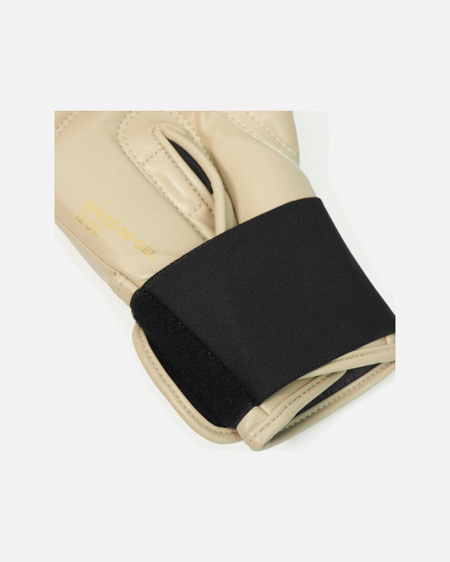 Guantoni da boxe Adidas Speed 50 – Sabbia/Oro