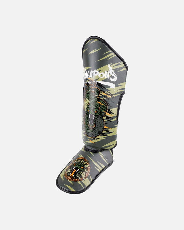 Espinilleras 8 WEAPONS Beastial Viper – Caqui