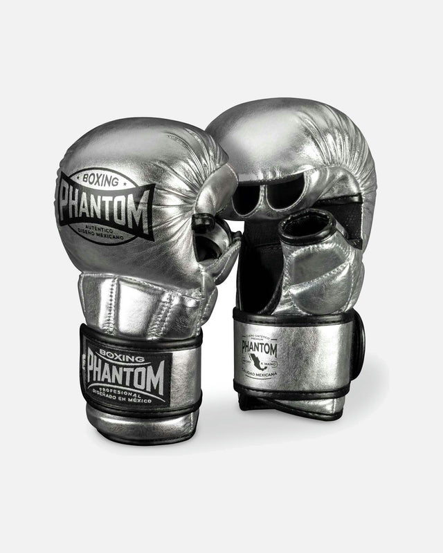 Phantom Athletics MMA-handsker Mexico – Sølv/Sort