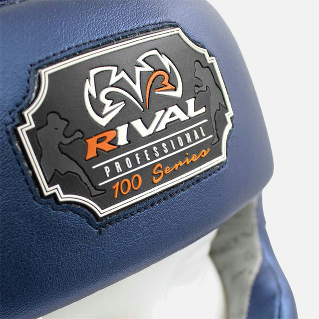 Casco da boxe Rival RHG100 Professional – Blu/Argento