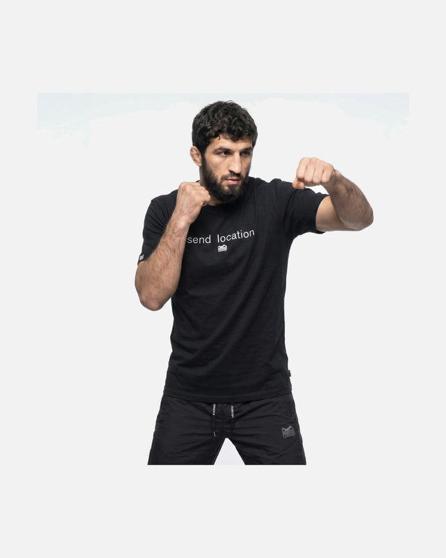 T-Shirt Phantom Athletics Send Location – Nero