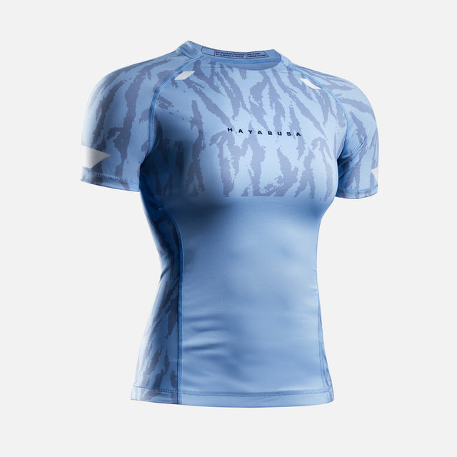 Rashguard Hayabusa Apex Vantage – Krátký rukáv, dámský – Modrý