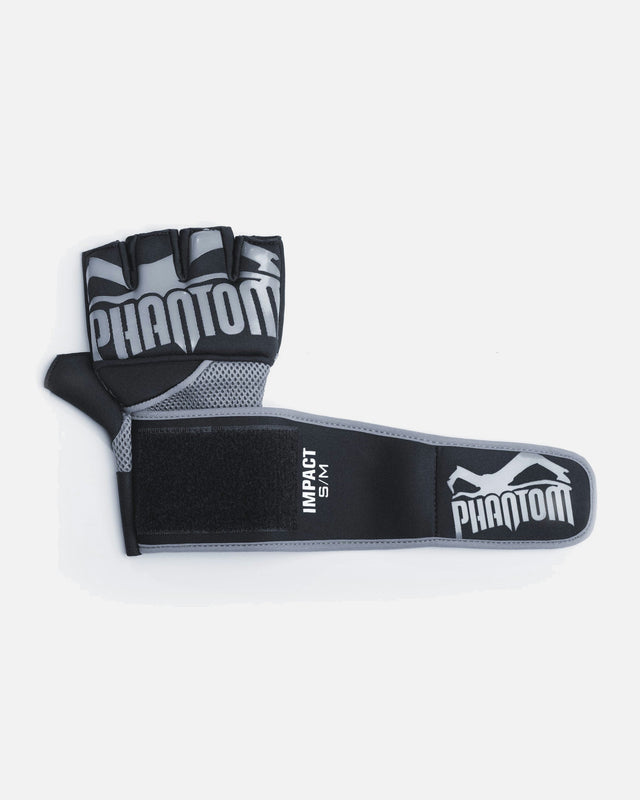 Bandes de boxe Phantom Athletics Impact Neopreen Gel – Noir/Gris