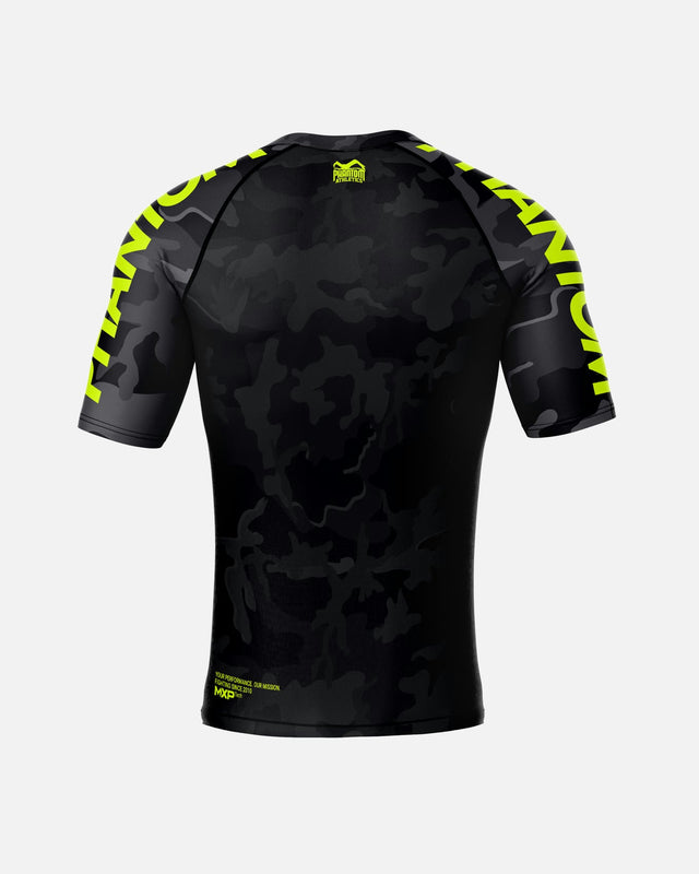 Rashguard Phantom Athletics EVO Neon – Noir/Néon