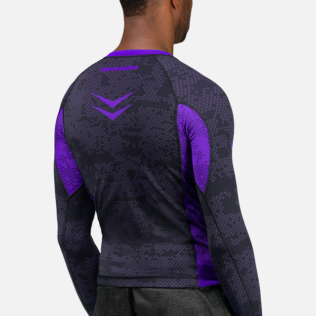 Rashguard Hayabusa Ranked Mâneci Lungi – Violet