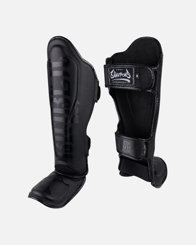 8 WEAPONS Shin guards Bangkok – Black