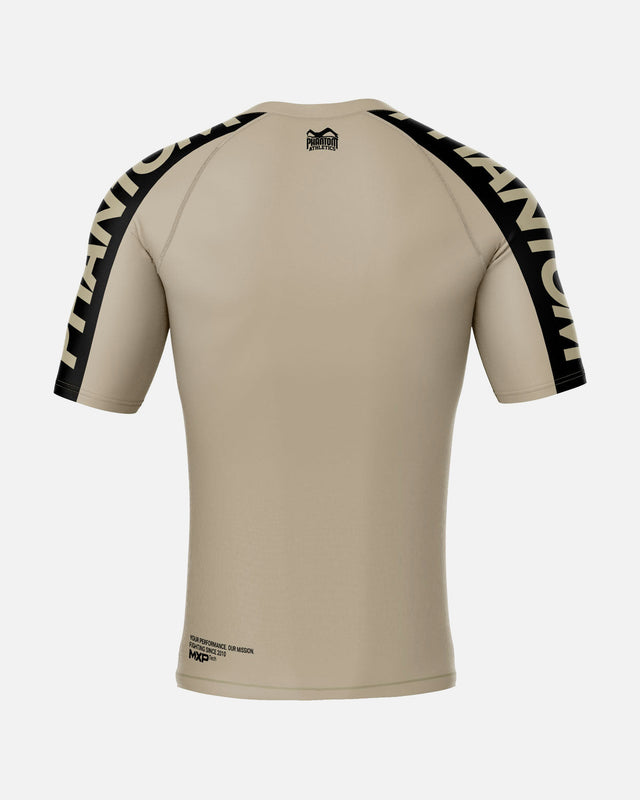 Rashguard Phantom Athletics EVO Apex Maniche Corte - Sabbia