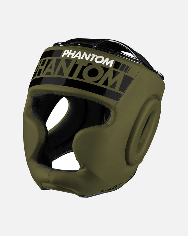 Cască de box Phantom Athletics Apex Full Face – Verde