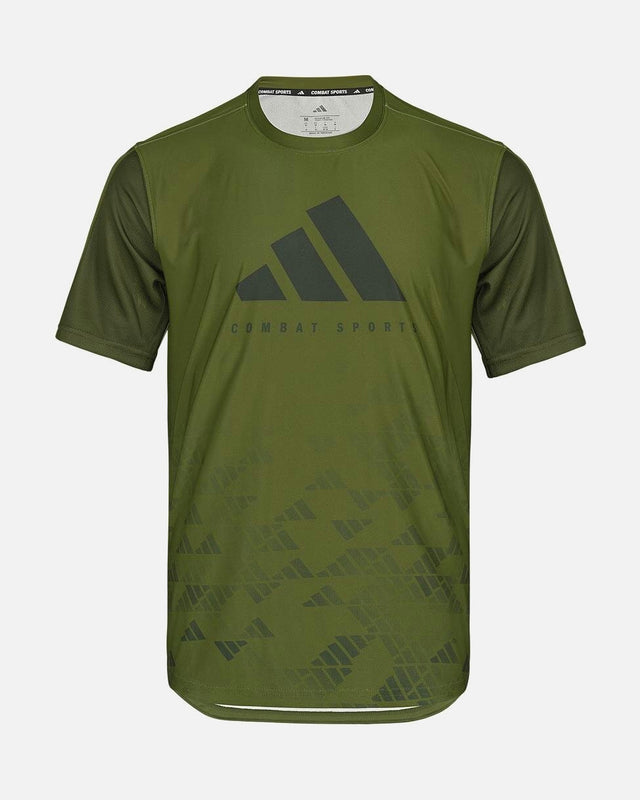 Adidas Trička Tech Line – Olivová
