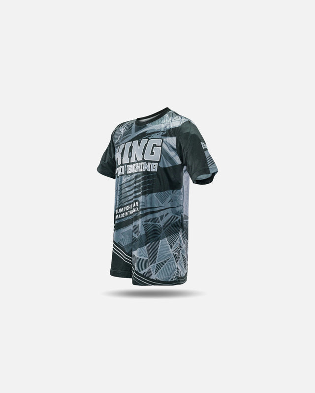 King Pro Boxing T-Shirt Flag Tee - Sort