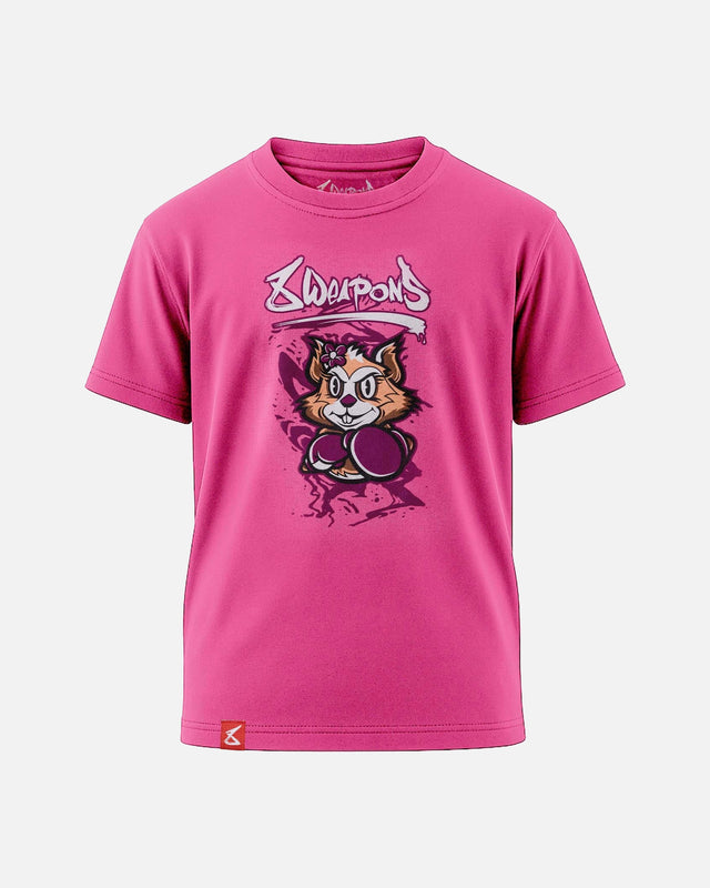 T-shirt 8 WEAPONS Criança – Cor-de-rosa