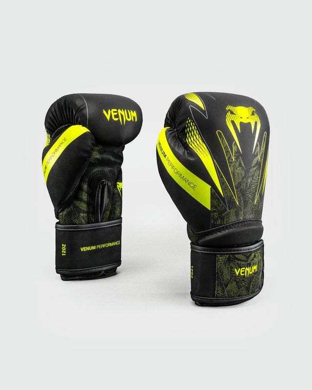 Venum Impact Amazonia Reborn Boxing Gloves – Black/Green