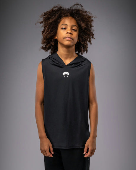 Sudadera sin mangas Venum Elite Niños - Negro