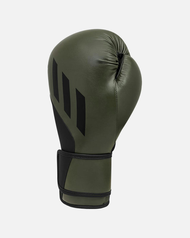 Gants de boxe Adidas Speed Tilt 200 – Vert olive/Noir