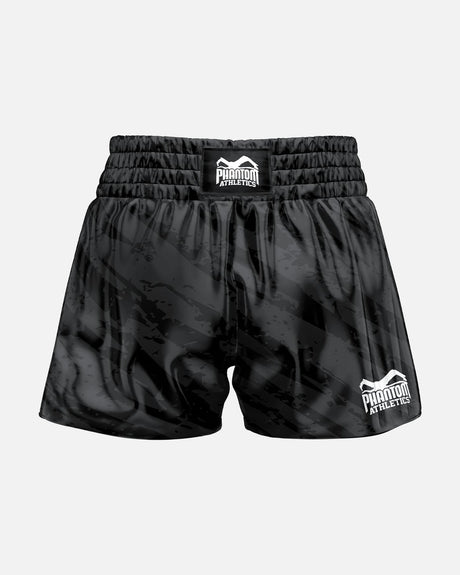 Pantaloncini Muay Thai Phantom Athletics Tiger Camo – Grigio
