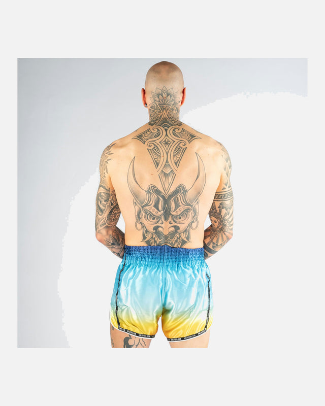 Calções de Muay Thai 8 WEAPONS Vivo – Sunrise