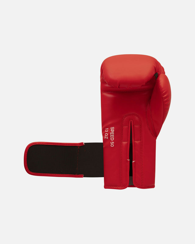 Gants de boxe Adidas Speed 50 – Rouge/Argent