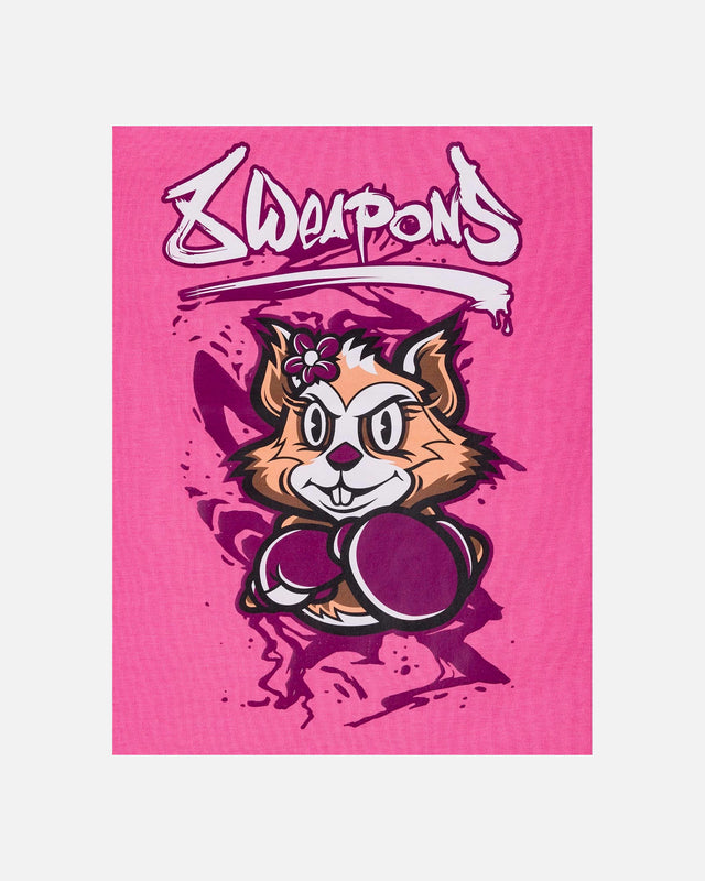 T-shirt 8 WEAPONS Criança – Cor-de-rosa
