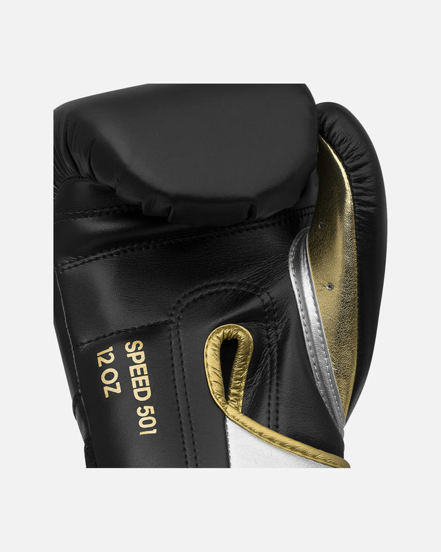 Adidas Boksehandsker Speed 501 - Sort/Guld