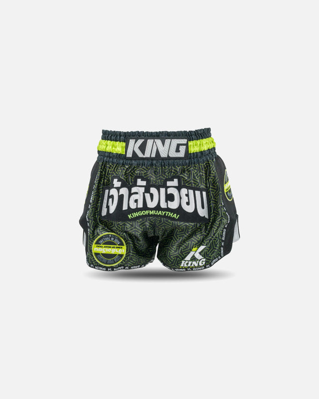 Calções de Muay Thai King Pro Boxing Origin – Preto