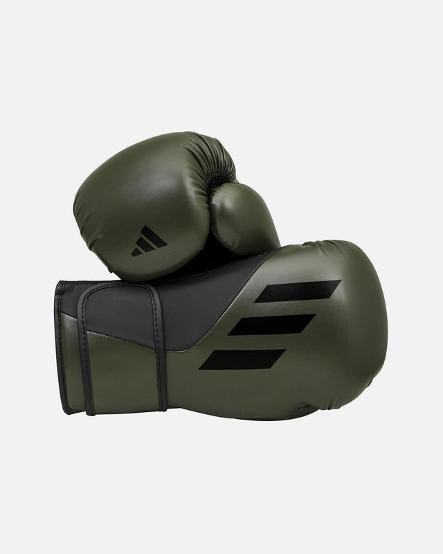 Gants de boxe Adidas Speed Tilt 200 – Vert olive/Noir