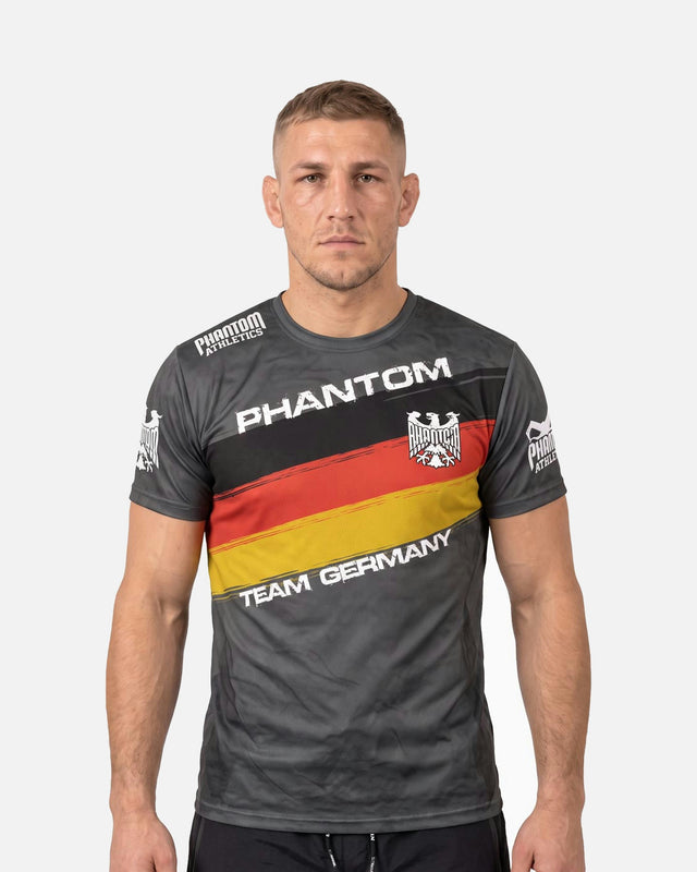 Koszulka treningowa Phantom Athletics Trainingsshirt EVO Germany – Czarna