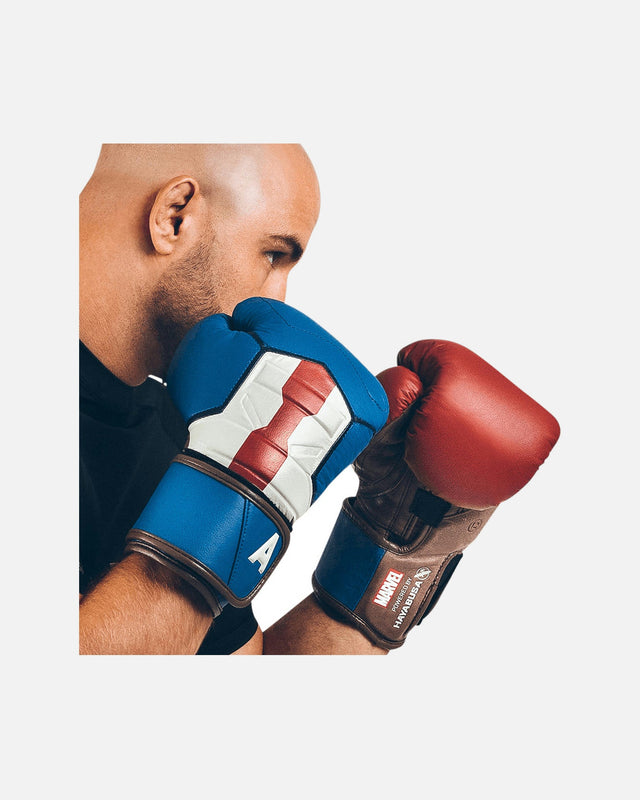 Hayabusa x Marvel Boxningshandskar Captain America – Röd/Vit/Blå