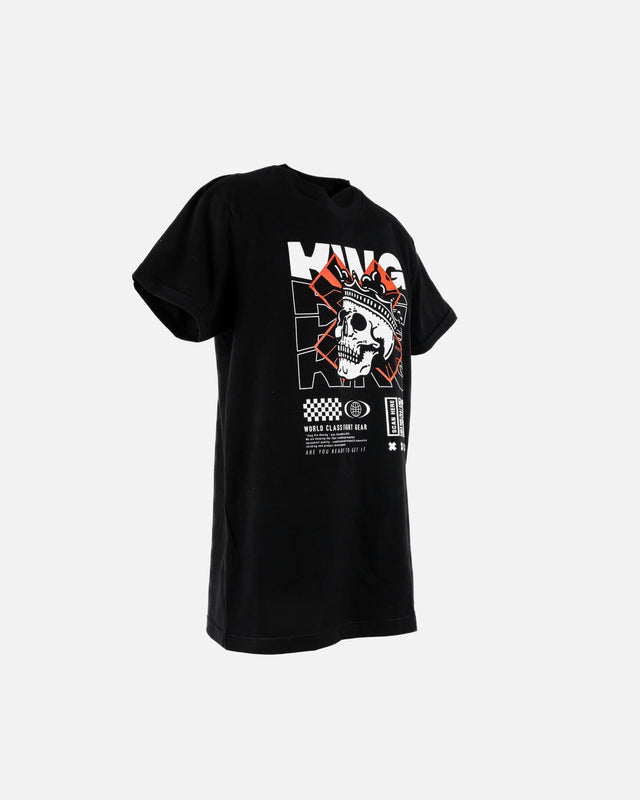 T-shirt King Pro Boxing Skull 2 – Nero