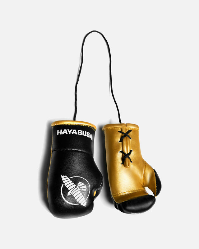 Guantes de boxeo Hayabusa Mini – Negro/Oro