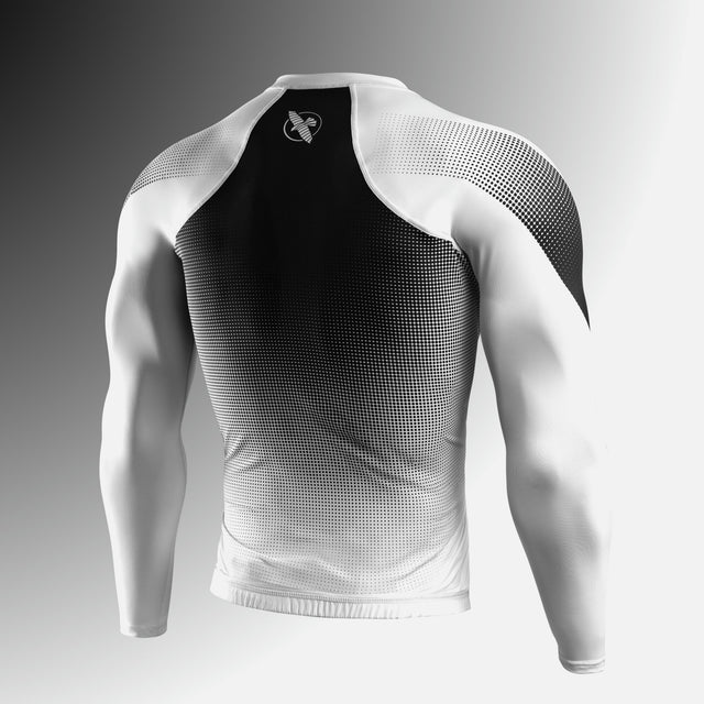 Rashguard Hayabusa Pro Ranked Maniche Lunghe - Bianco