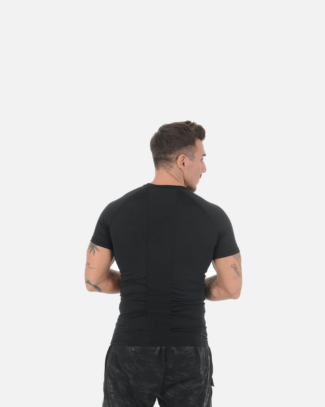Phantom Athletics Rashguard Tactic Short Sleeve - Black