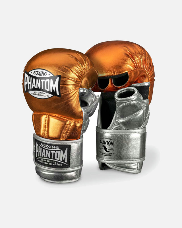 Phantom Athletics MMA Gloves Mexico – Orange/Silver