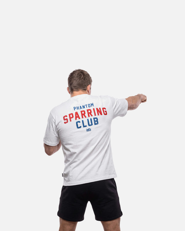 Phantom Athletics T-Shirt Sparring Club Oversize Heavy – White