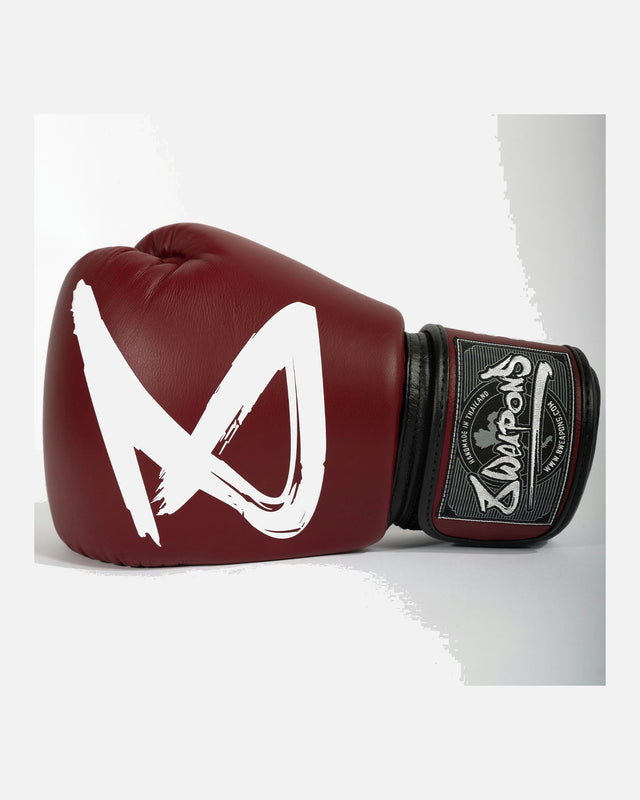 8 WEAPONS Boksehandsker Big 8 Premium - Bordeaux